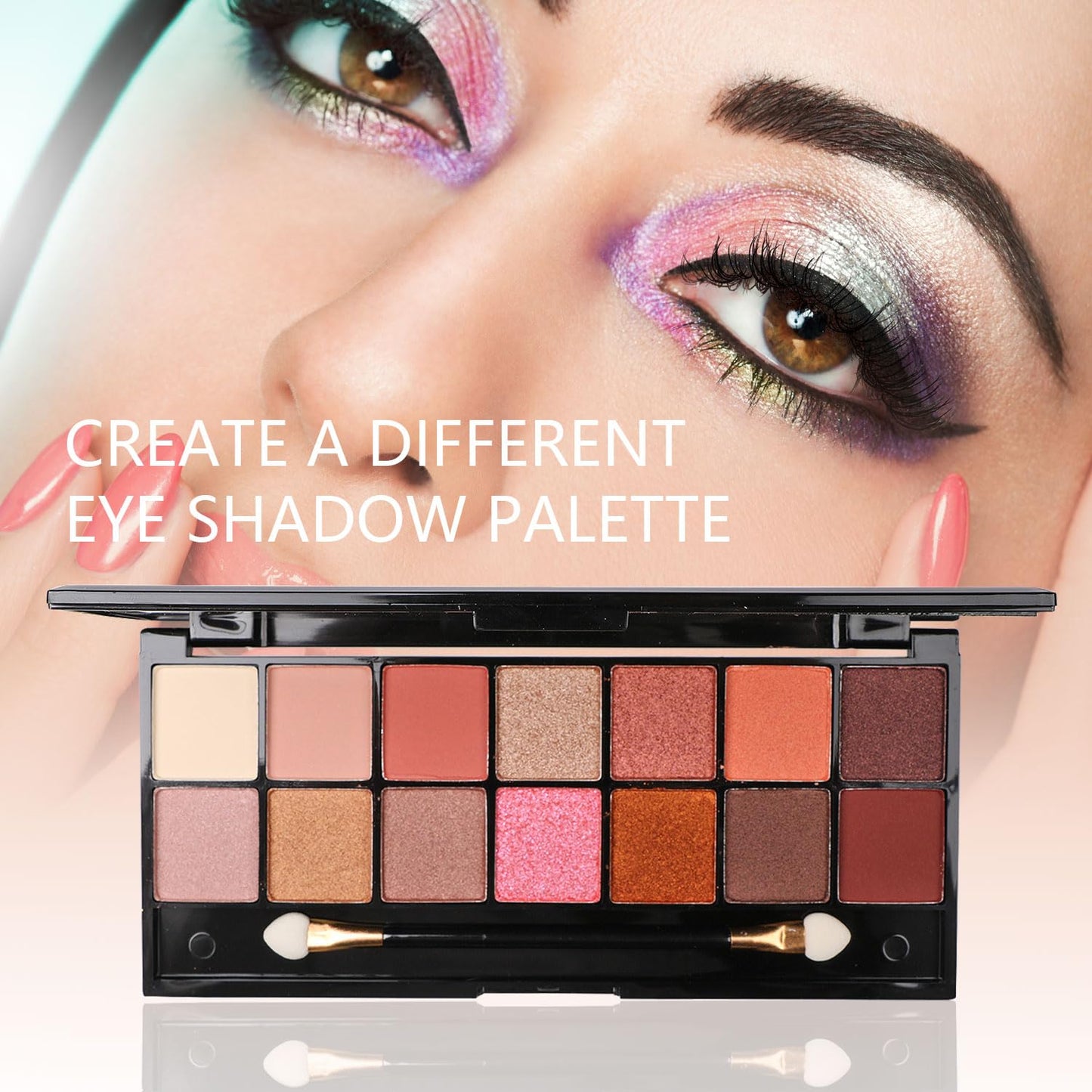 All - in - One Makeup Kit with Storage Bag – Eyeshadow, Foundation, Brushes & More (Black) - SmartPagesHub.com