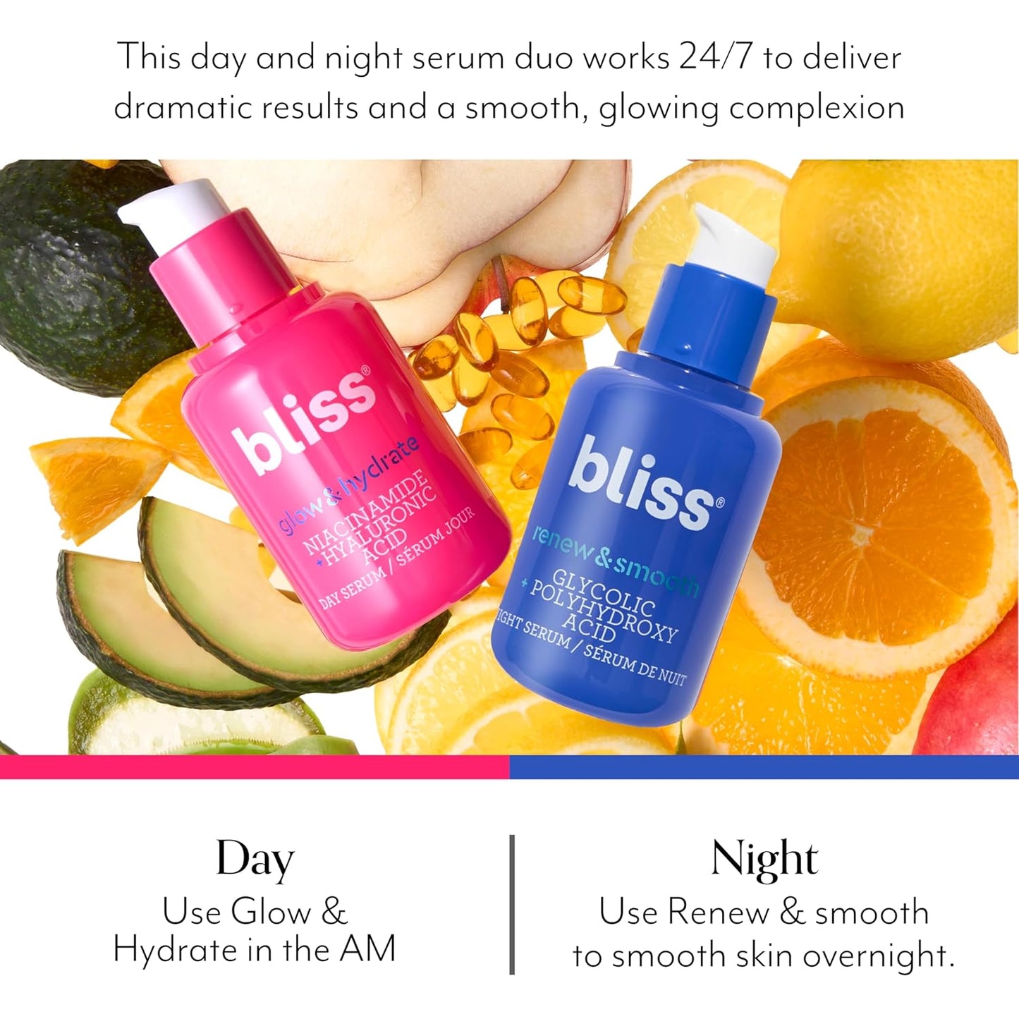 Bliss Night Resurfacing Serum with Glycolic Acid – Exfoliating AHA Serum for Smooth, Glowing Skin - SmartPagesHub.com