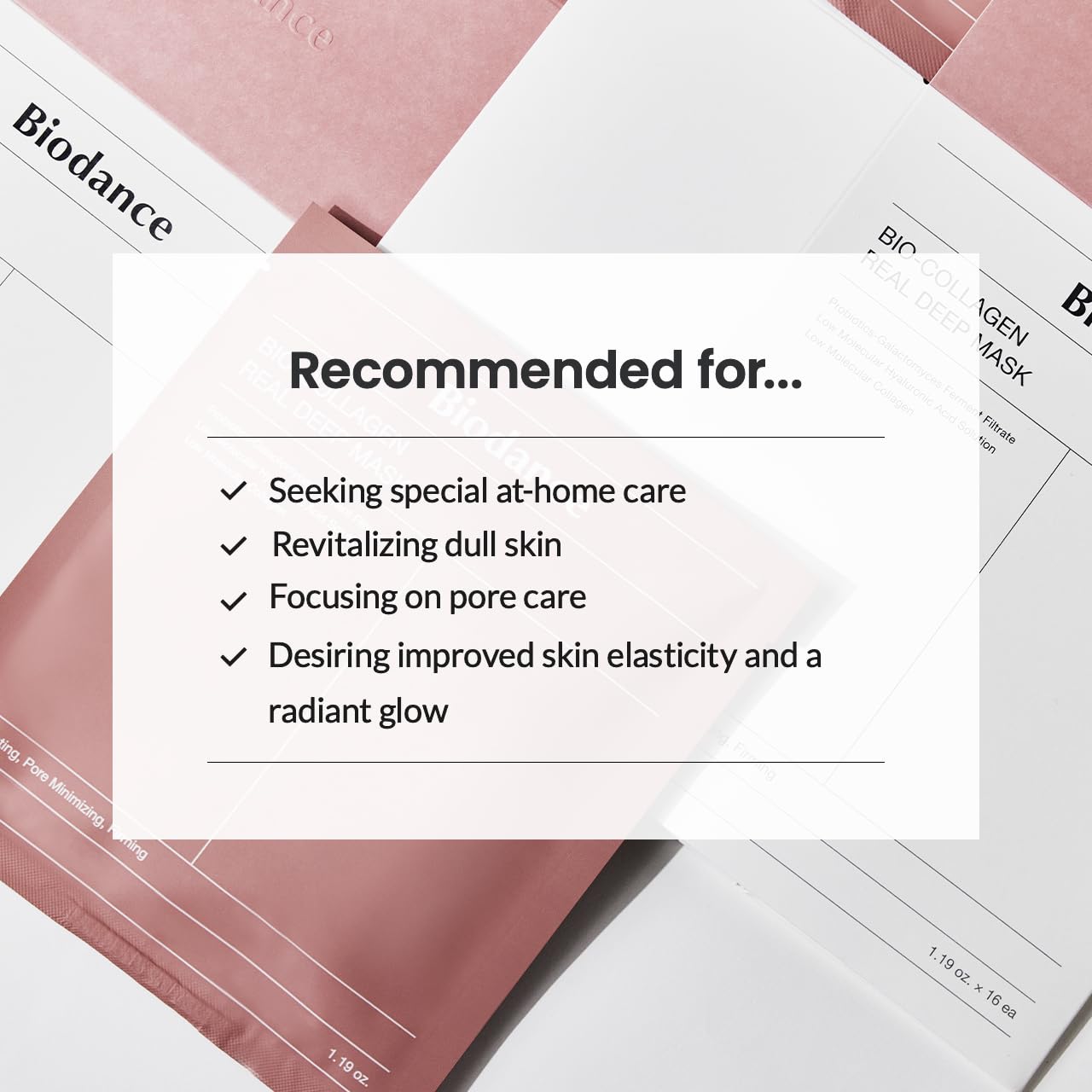 BIODANCE Bio - Collagen Hydrogel Mask – Hydrating & Pore Minimizing (4 Pack) - SmartPagesHub.com