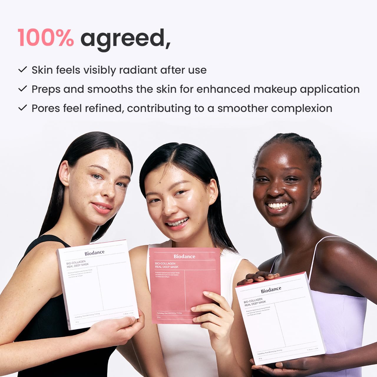 BIODANCE Bio - Collagen Hydrogel Mask – Hydrating & Pore Minimizing (4 Pack) - SmartPagesHub.com