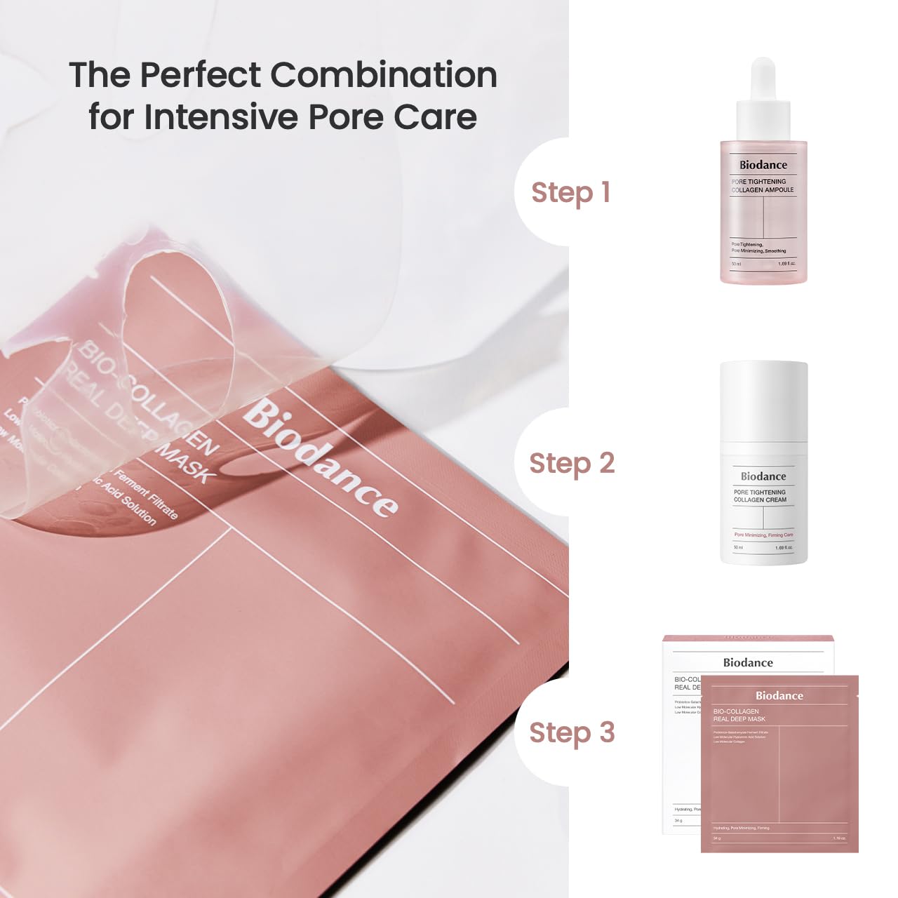 BIODANCE Bio - Collagen Hydrogel Mask – Hydrating & Pore Minimizing (4 Pack) - SmartPagesHub.com