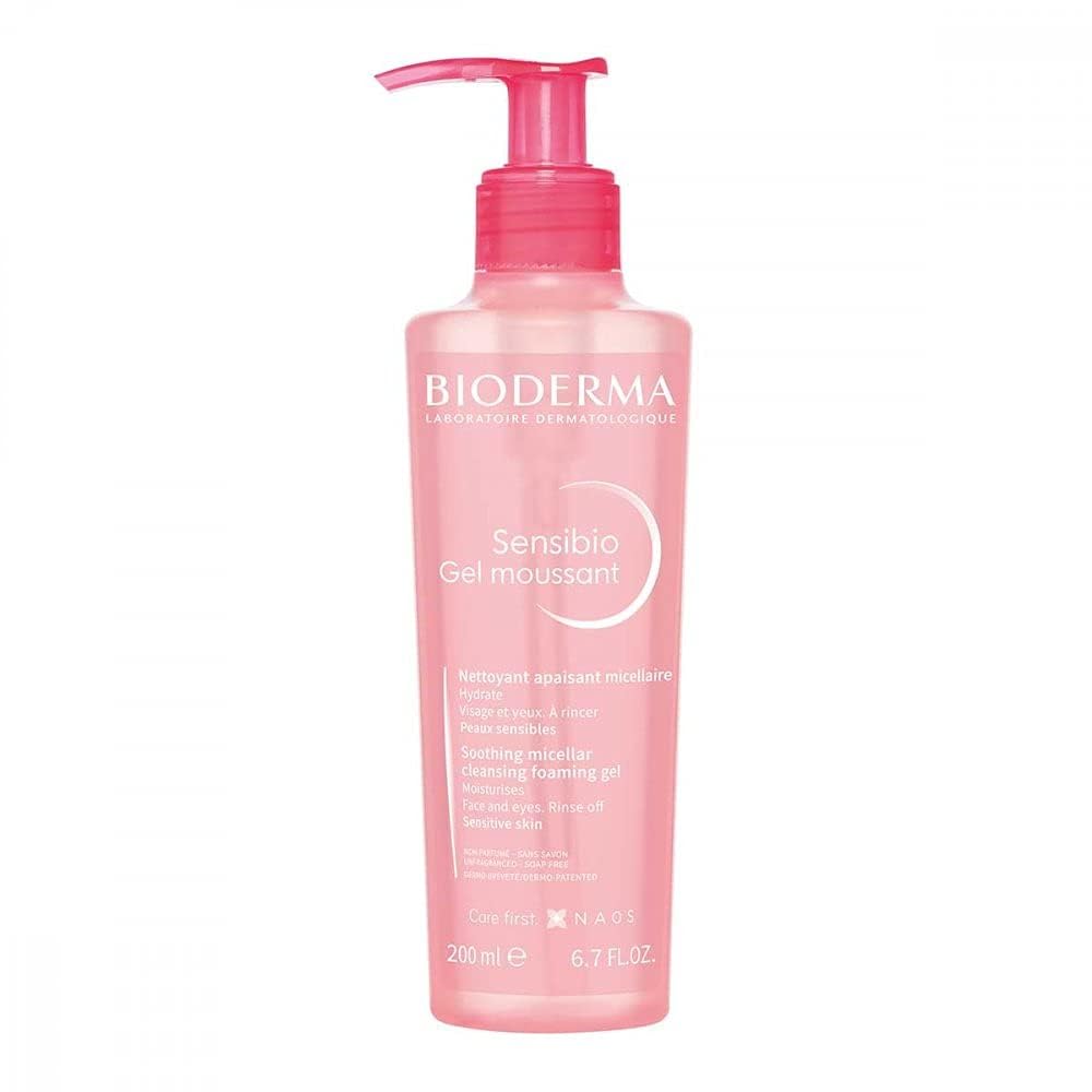 Bioderma Sensibio Foaming Gel – Gentle Cleanser for Sensitive Skin, Unscented - SmartPagesHub.com