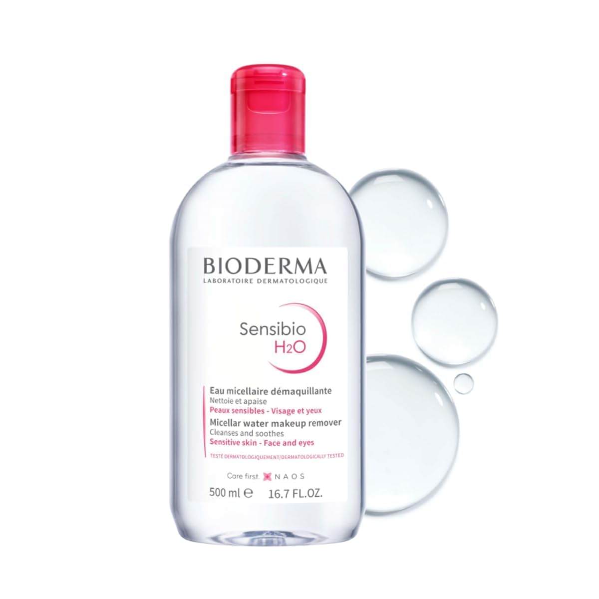 Bioderma Sensibio H2O Micellar Water – Makeup Remover & Cleanser for Sensitive Skin - SmartPagesHub.com