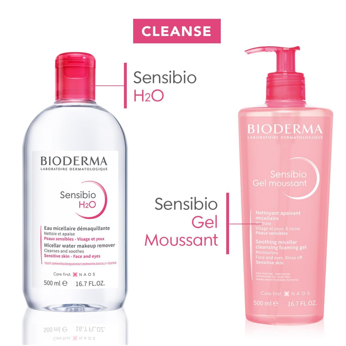 Bioderma Sensibio H2O Micellar Water – Makeup Remover & Cleanser for Sensitive Skin - SmartPagesHub.com