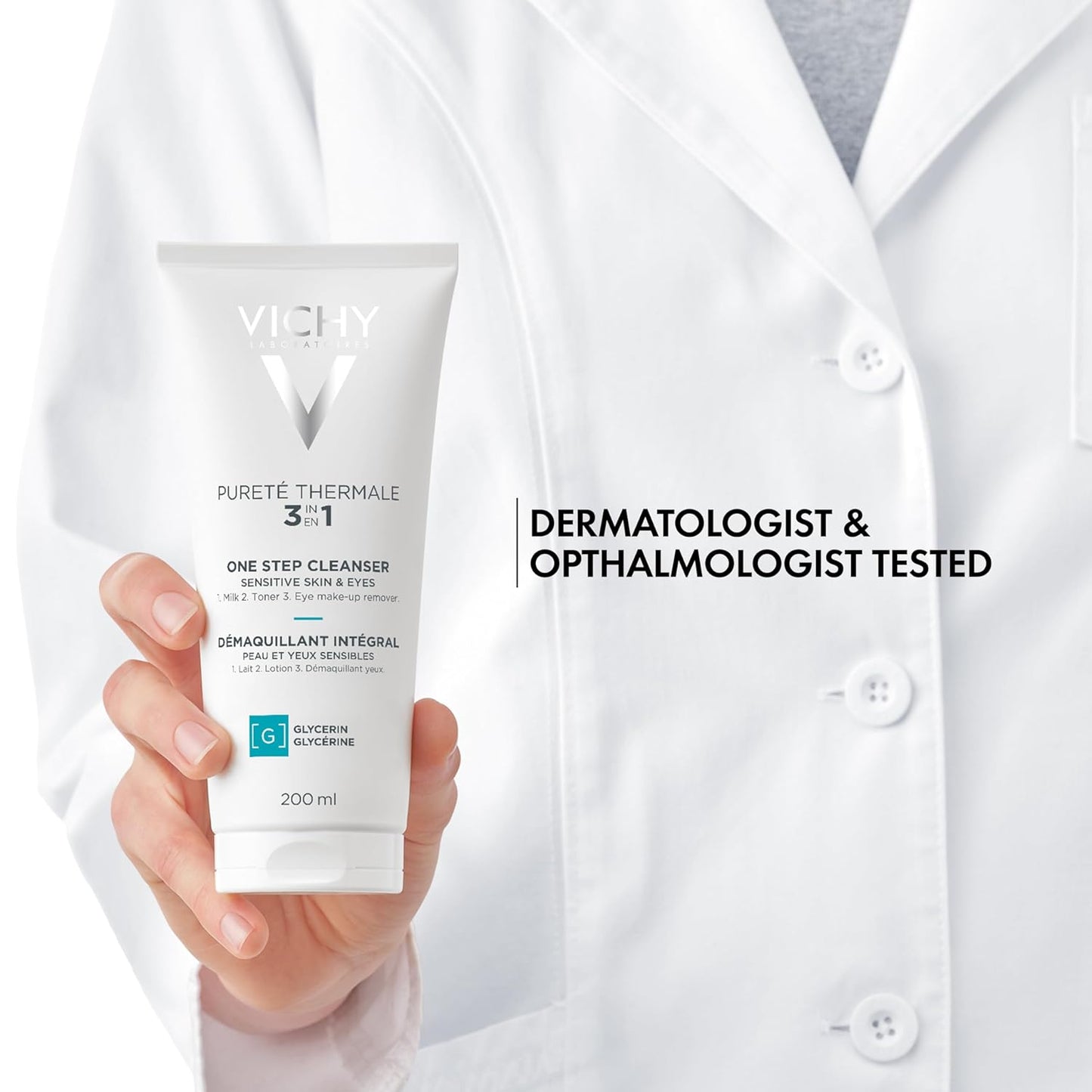 Vichy Pureté Thermale One Step Cleanser for Sensitive Skin - SmartPagesHub.com
