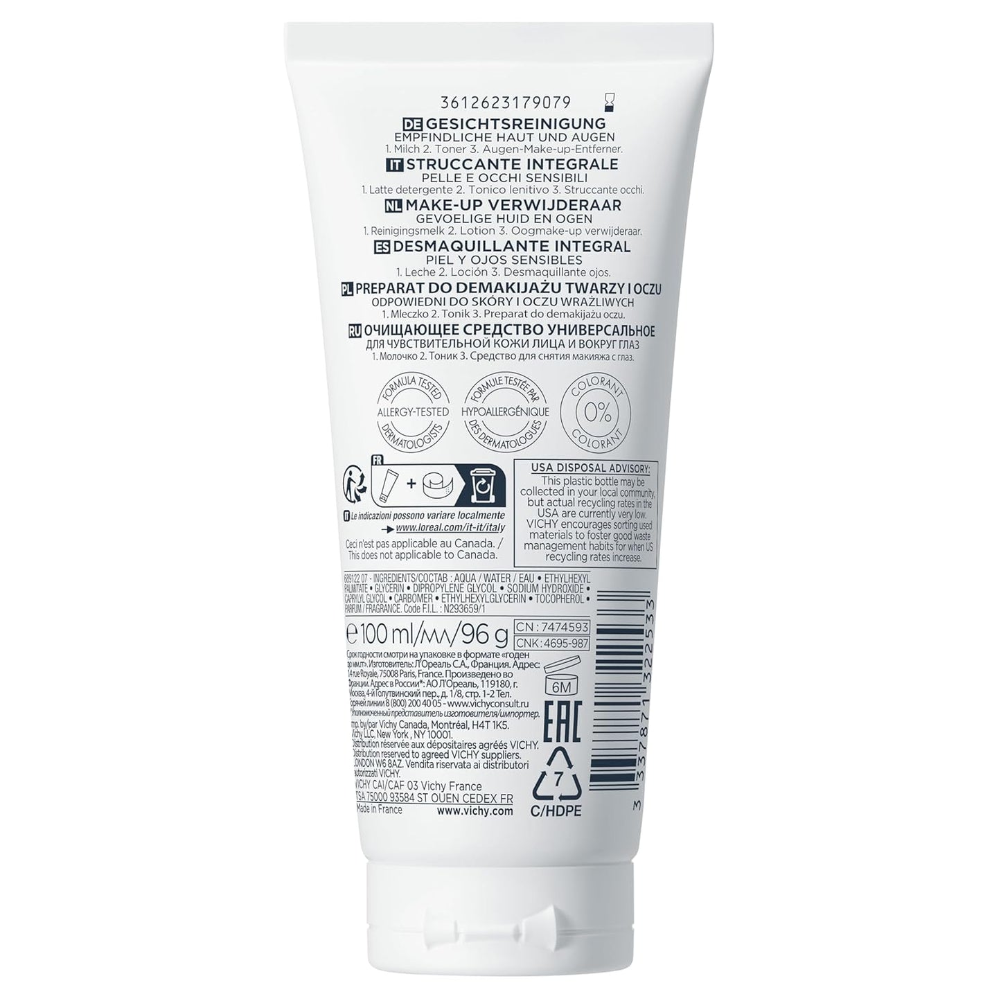 Vichy Pureté Thermale One Step Cleanser for Sensitive Skin - SmartPagesHub.com