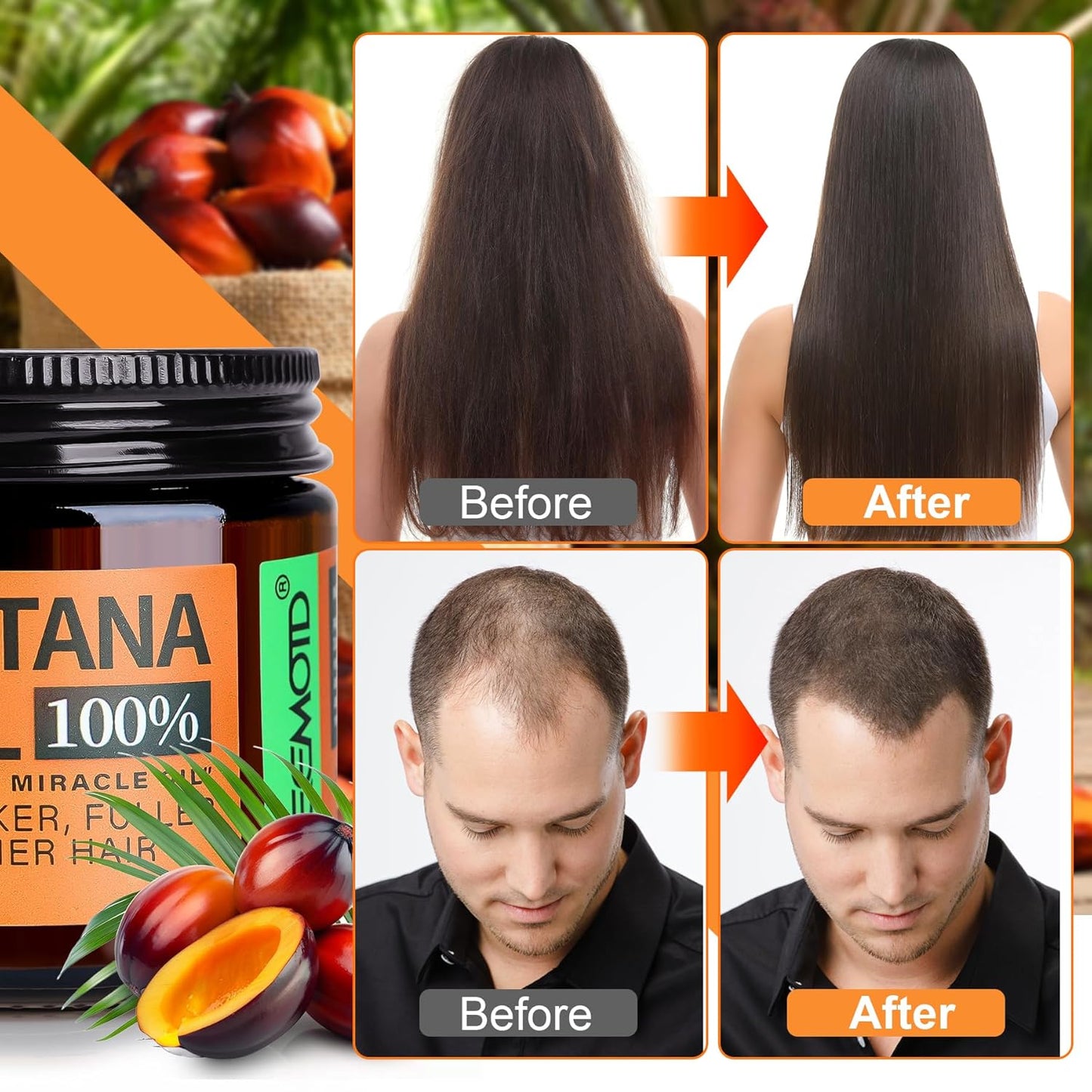 100% Raw Batana Oil – Hair Growth & Thickness Treatment - SmartPagesHub.com
