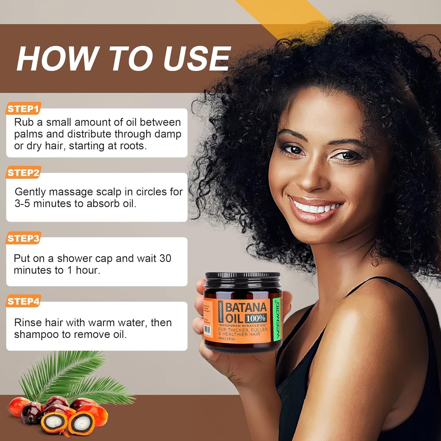 100% Raw Batana Oil – Hair Growth & Thickness Treatment - SmartPagesHub.com