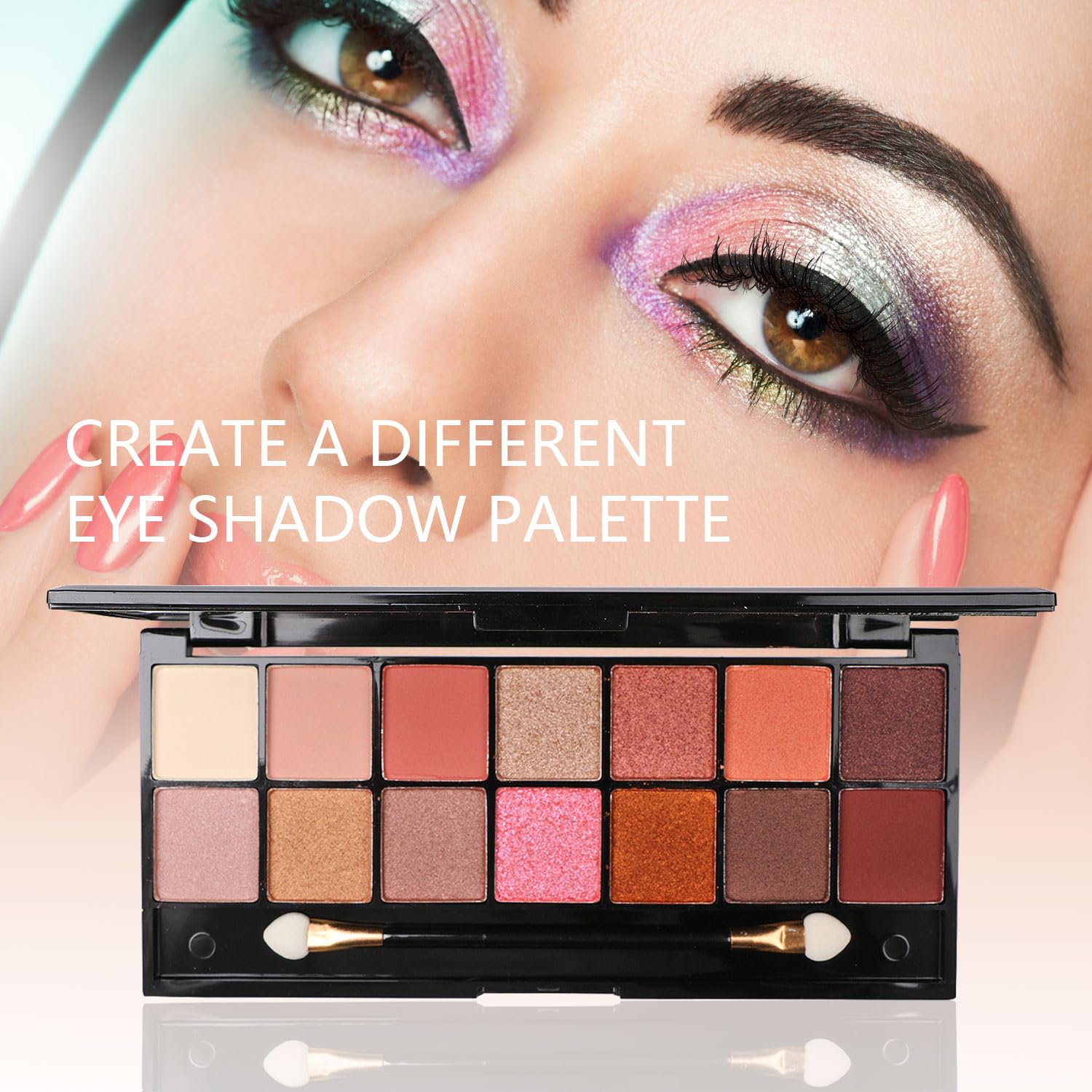 All - in - One Makeup Kit with Storage Bag – Eyeshadow, Foundation, Brushes & More (Black) - SmartPagesHub.com