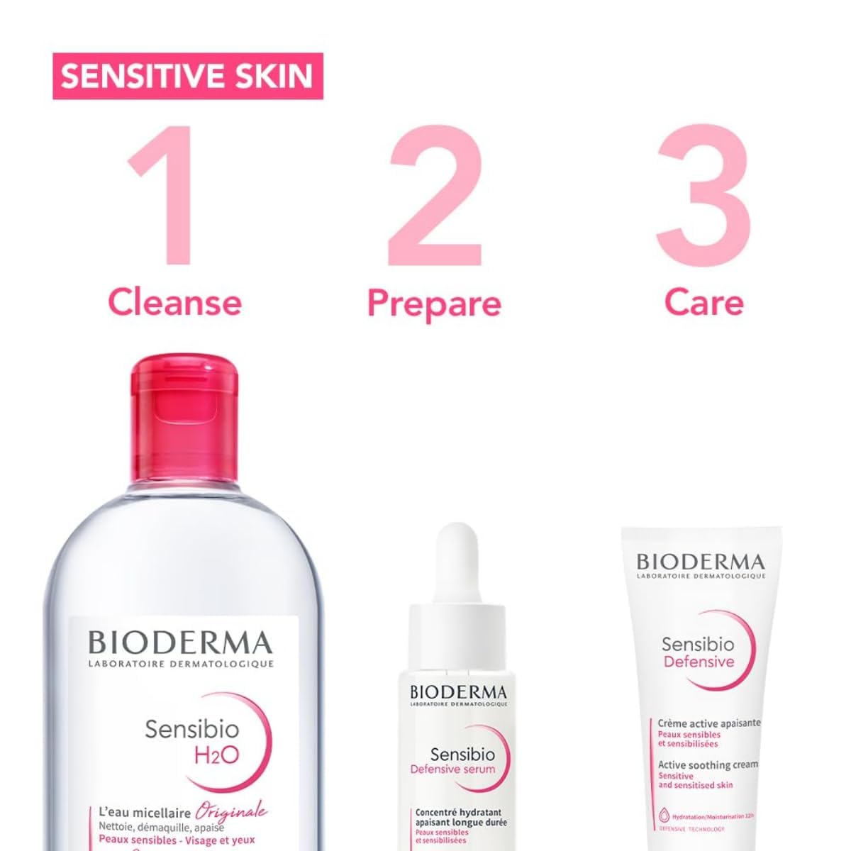 Bioderma Sensibio H2O Micellar Water – Makeup Remover & Cleanser for Sensitive Skin - SmartPagesHub.com